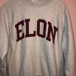 Elon University sweatshirt